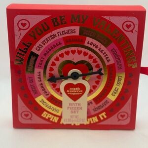 Peony Rose Scented Bath Fizzer Set – Valentine Gift Game Set New